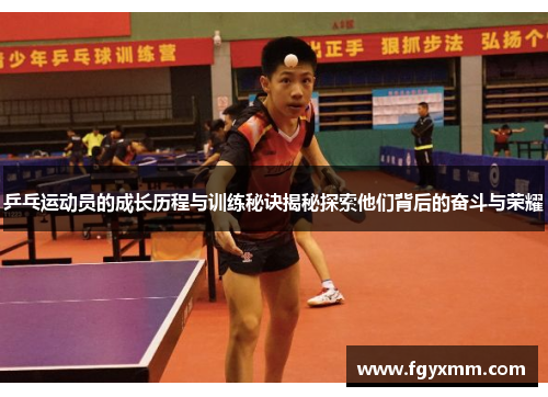 乒乓运动员的成长历程与训练秘诀揭秘探索他们背后的奋斗与荣耀